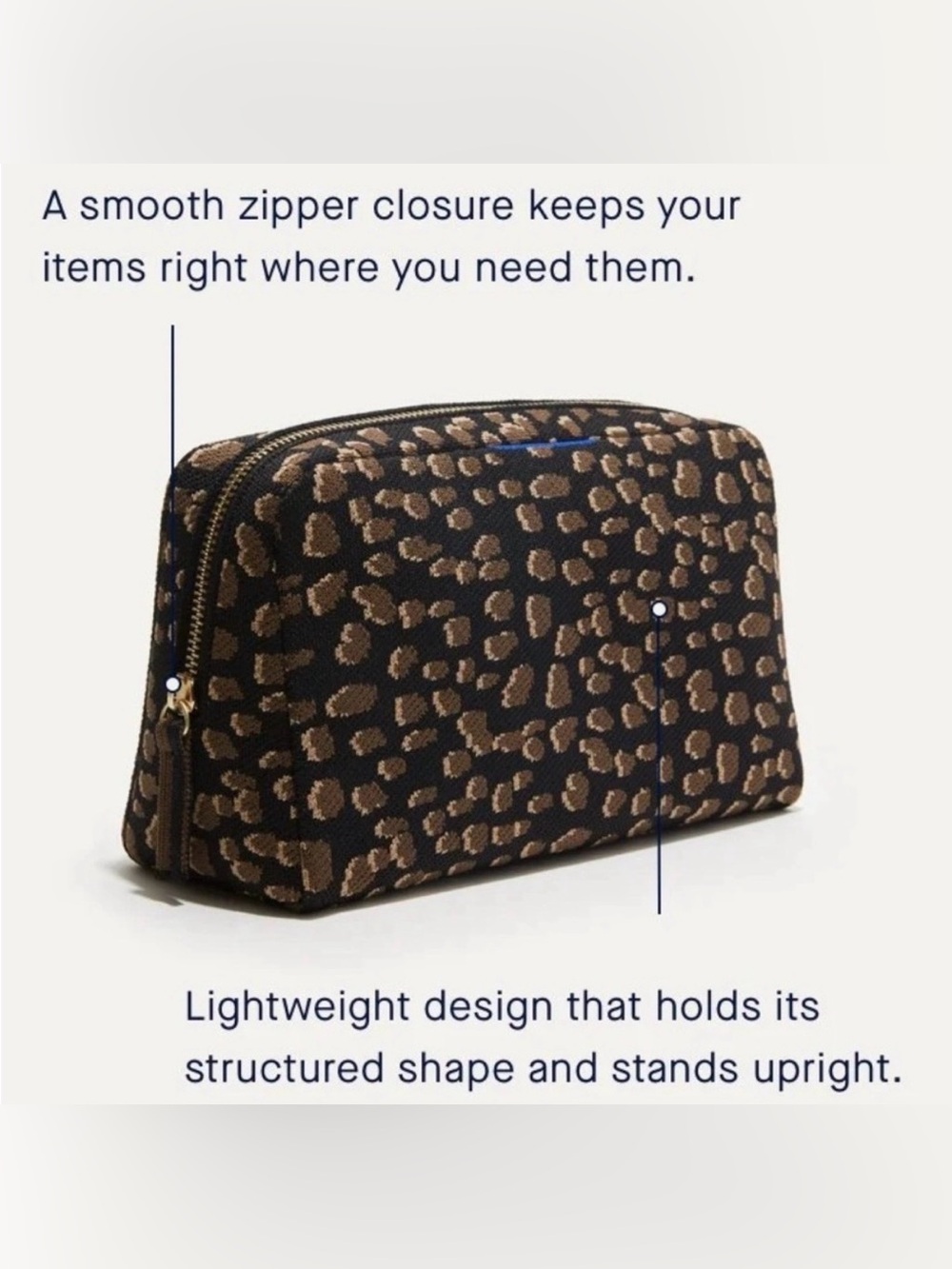 Rothy’s The Universal Pouch in Amber Herringbone | NWOT 🤎 - Picture 9 of 9